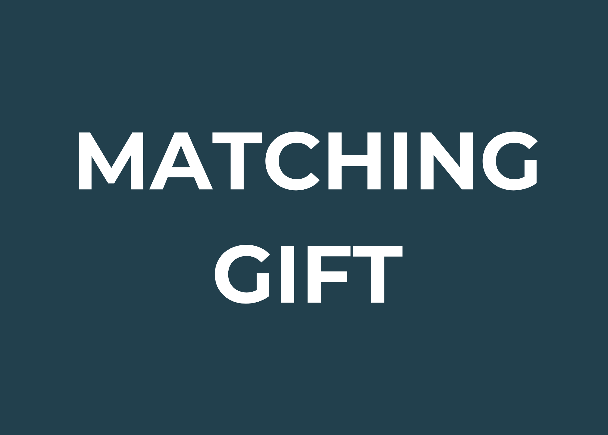 Matching Gift Display Image